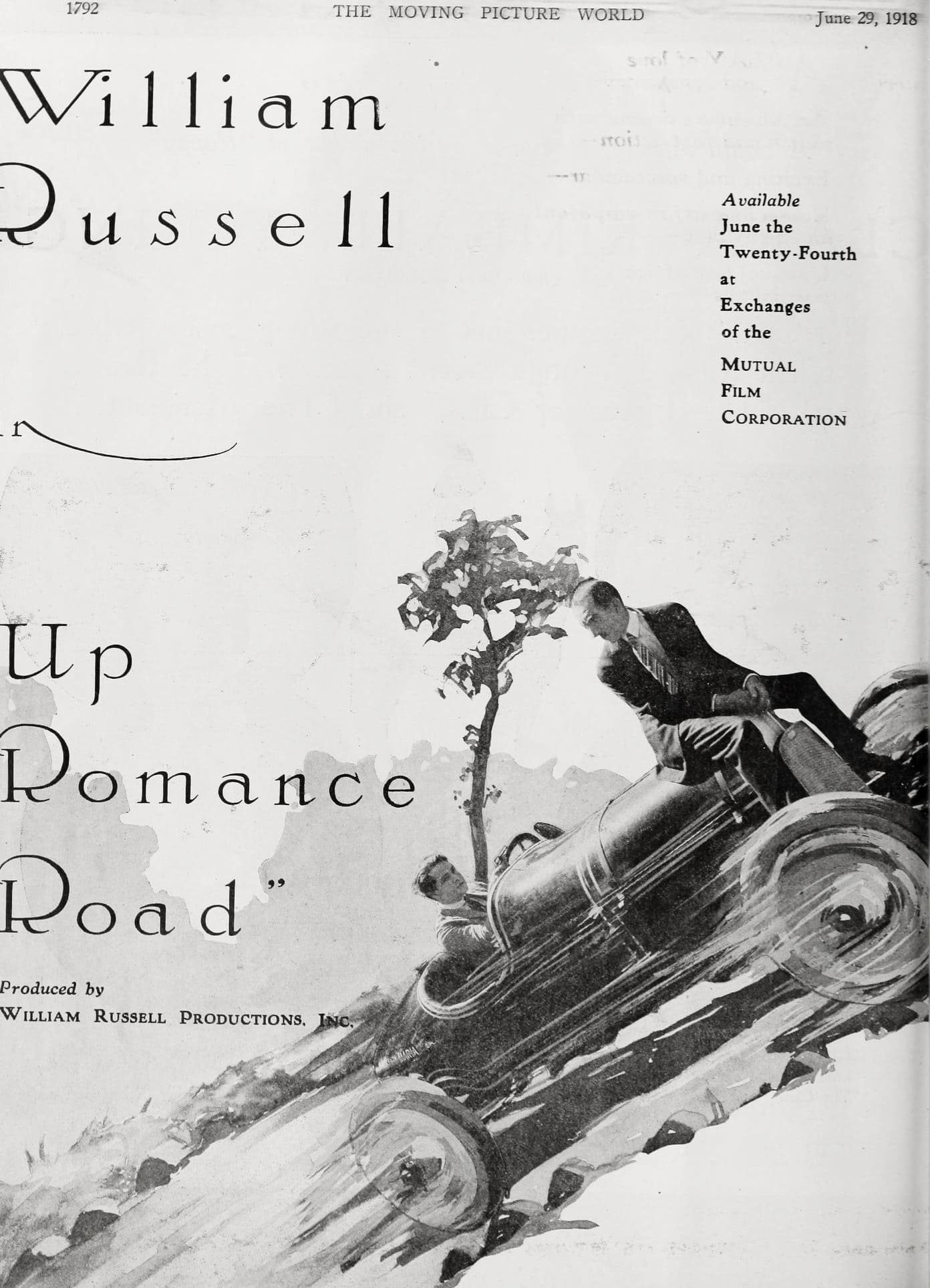 Up Romance Road poster