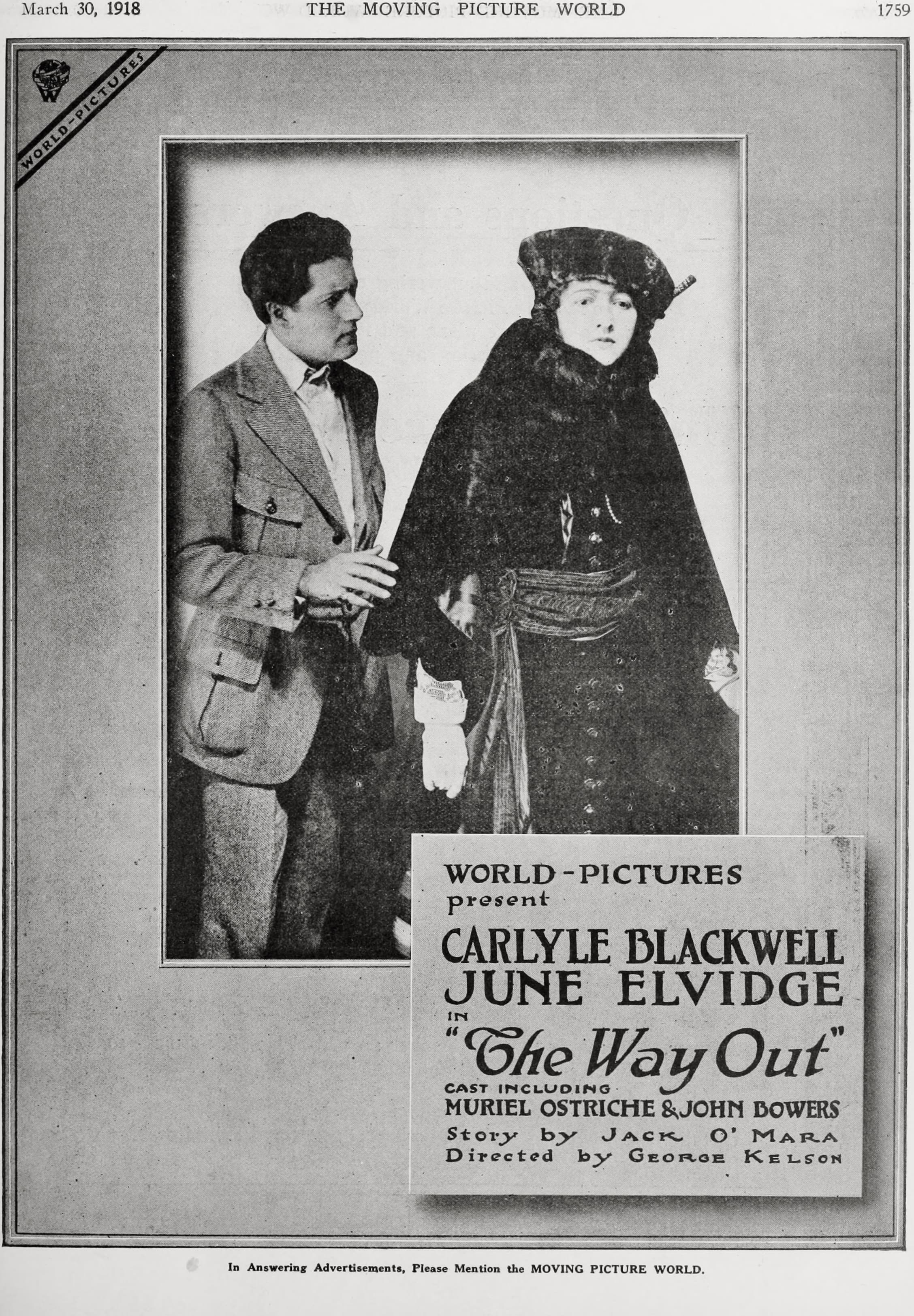 The Way Out (1918) film backdrop