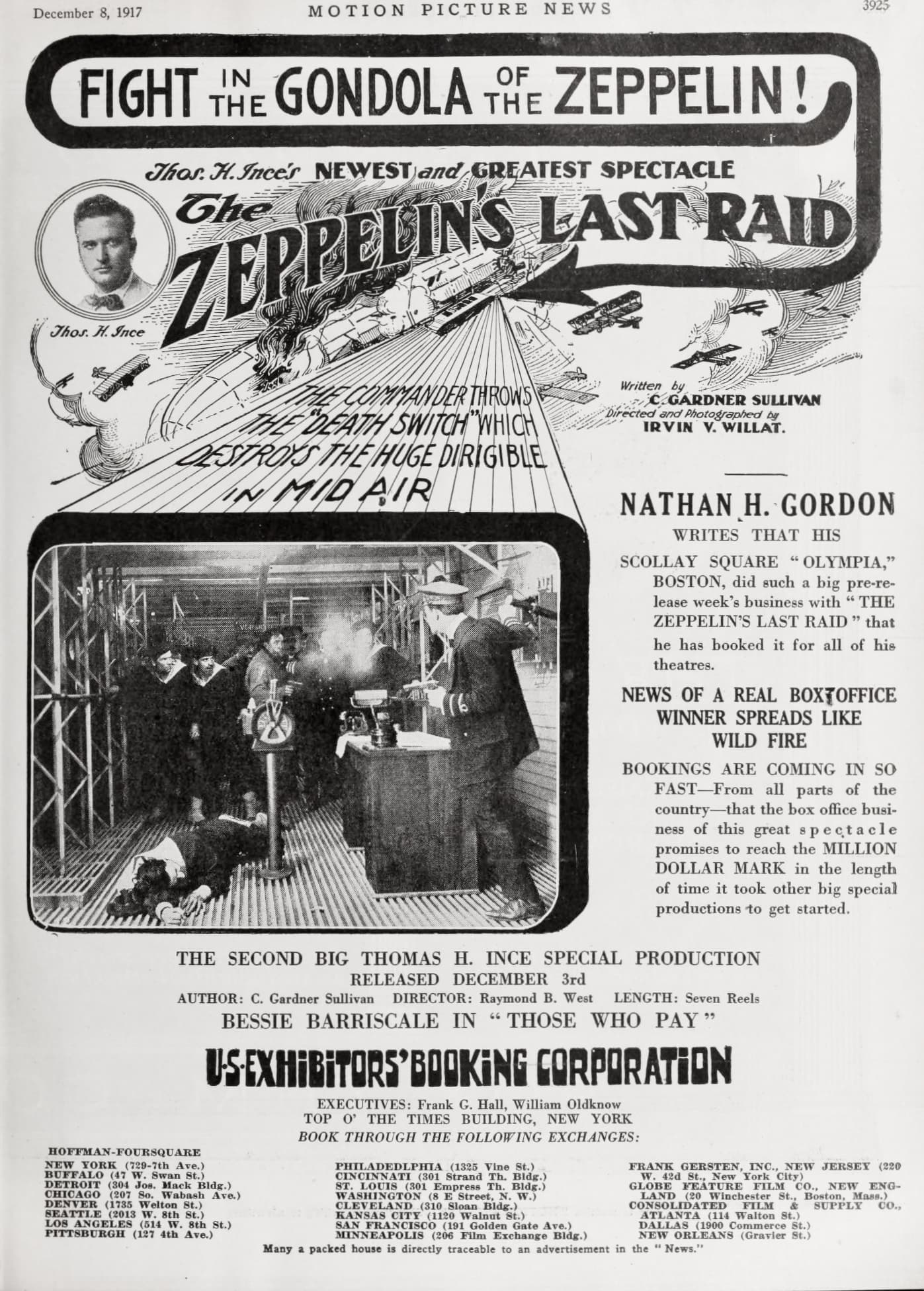 The Zeppelin's Last Raid