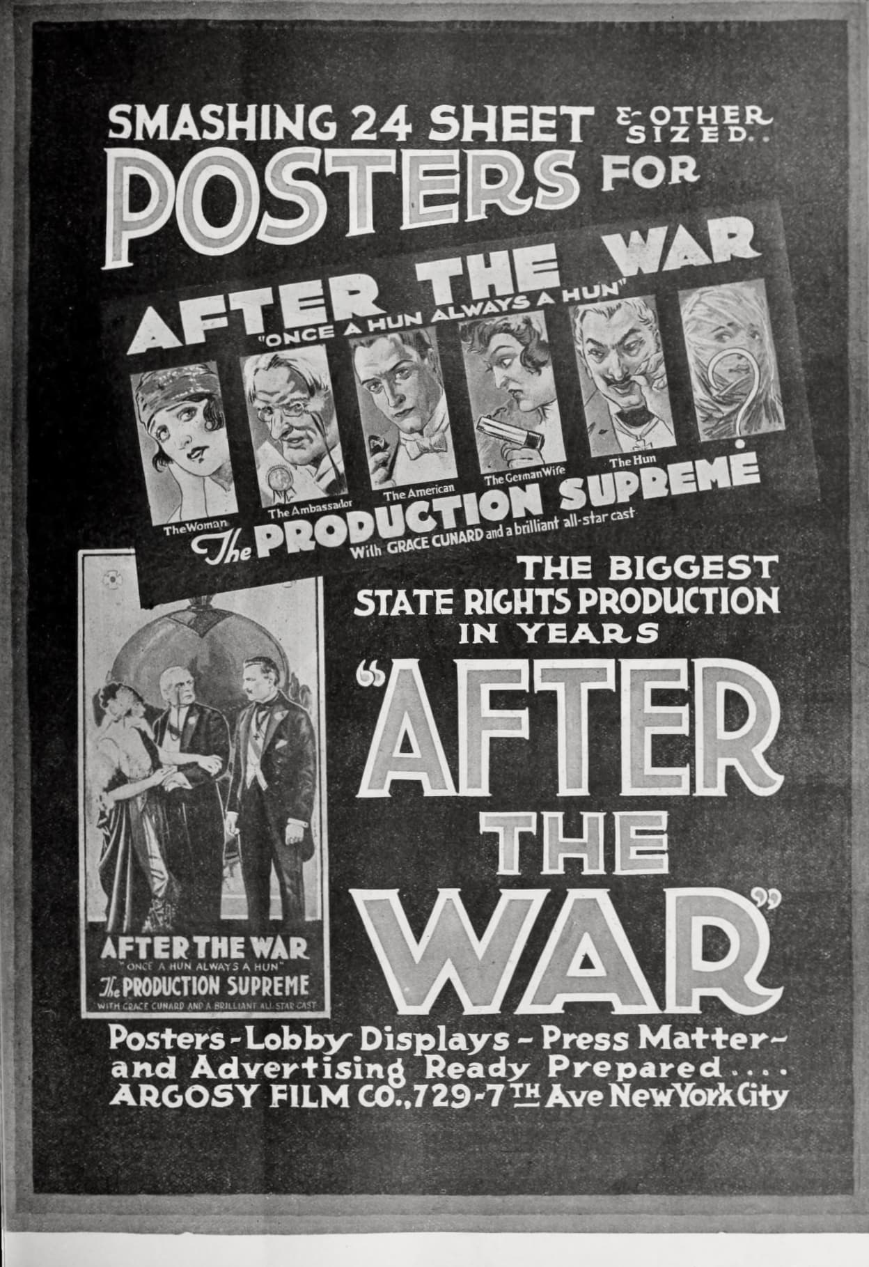 After the War poster