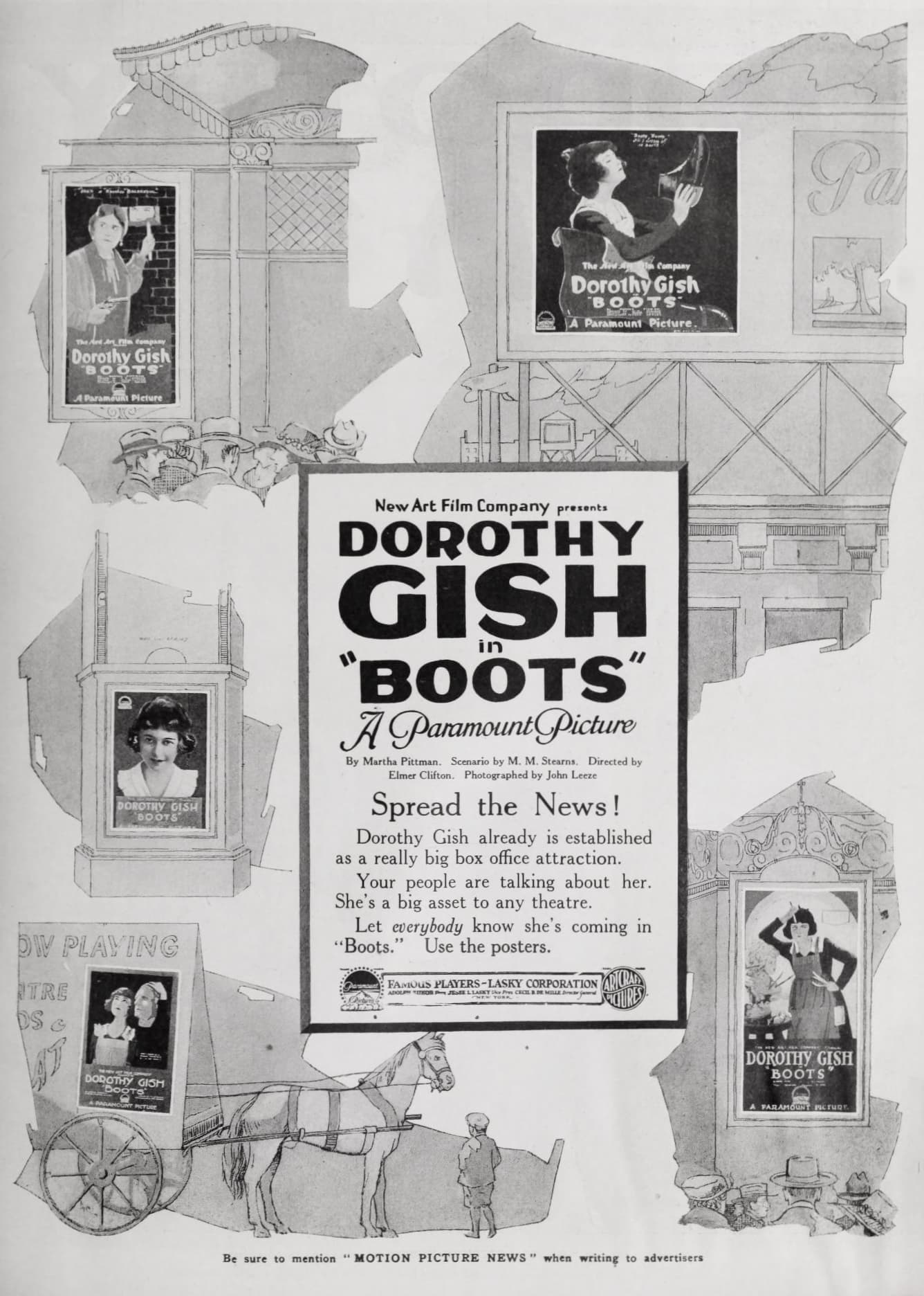 Boots (1919) film backdrop