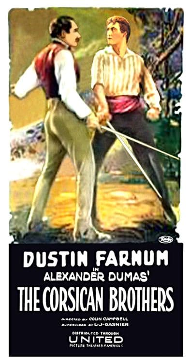 The Corsican Brothers poster – Cult Cinema