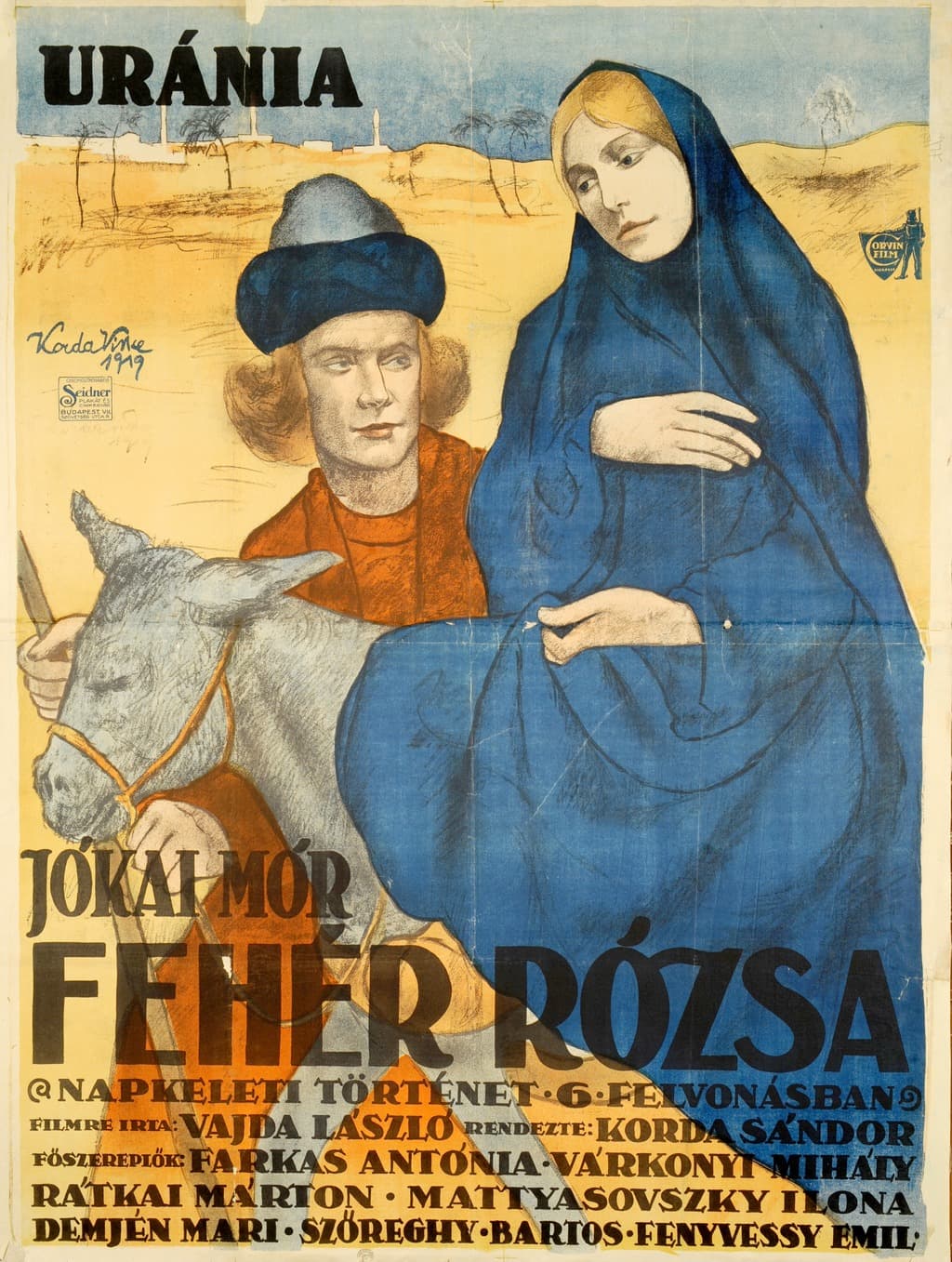Fehér rózsa (1919) film backdrop