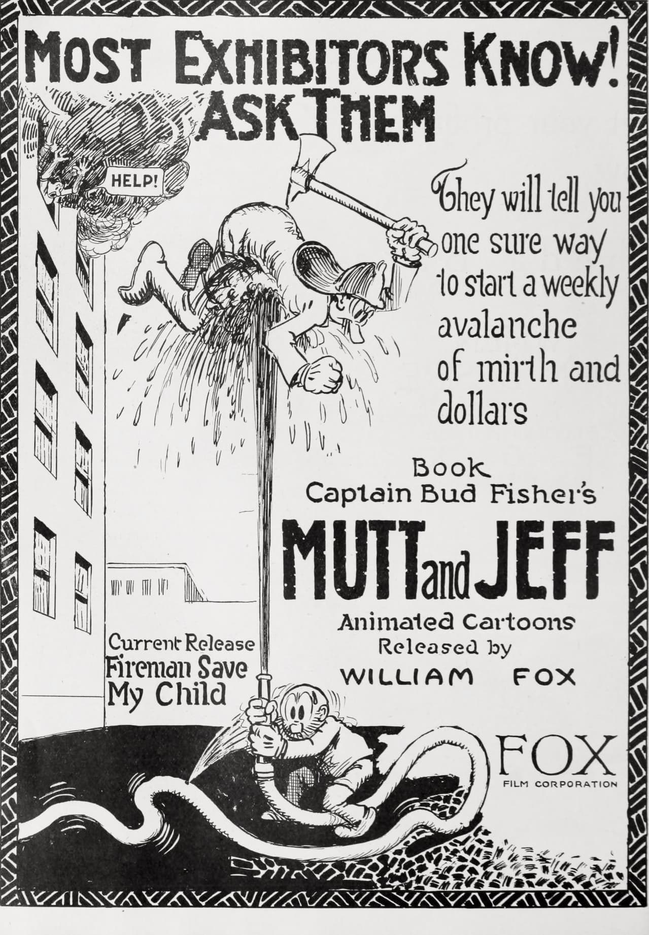 Fireman Save My Child poster – Cult Cinema