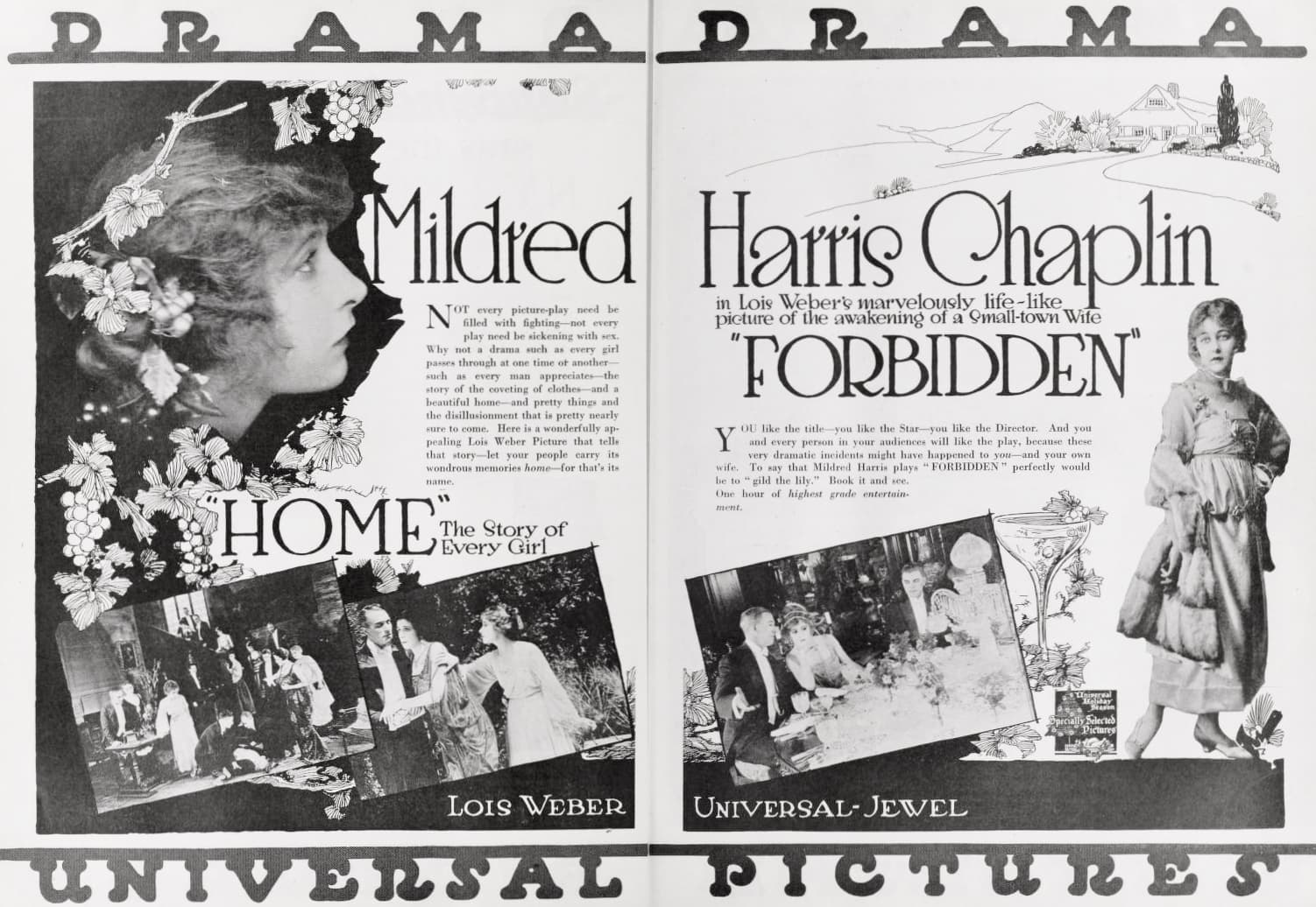 Forbidden (1919) film backdrop