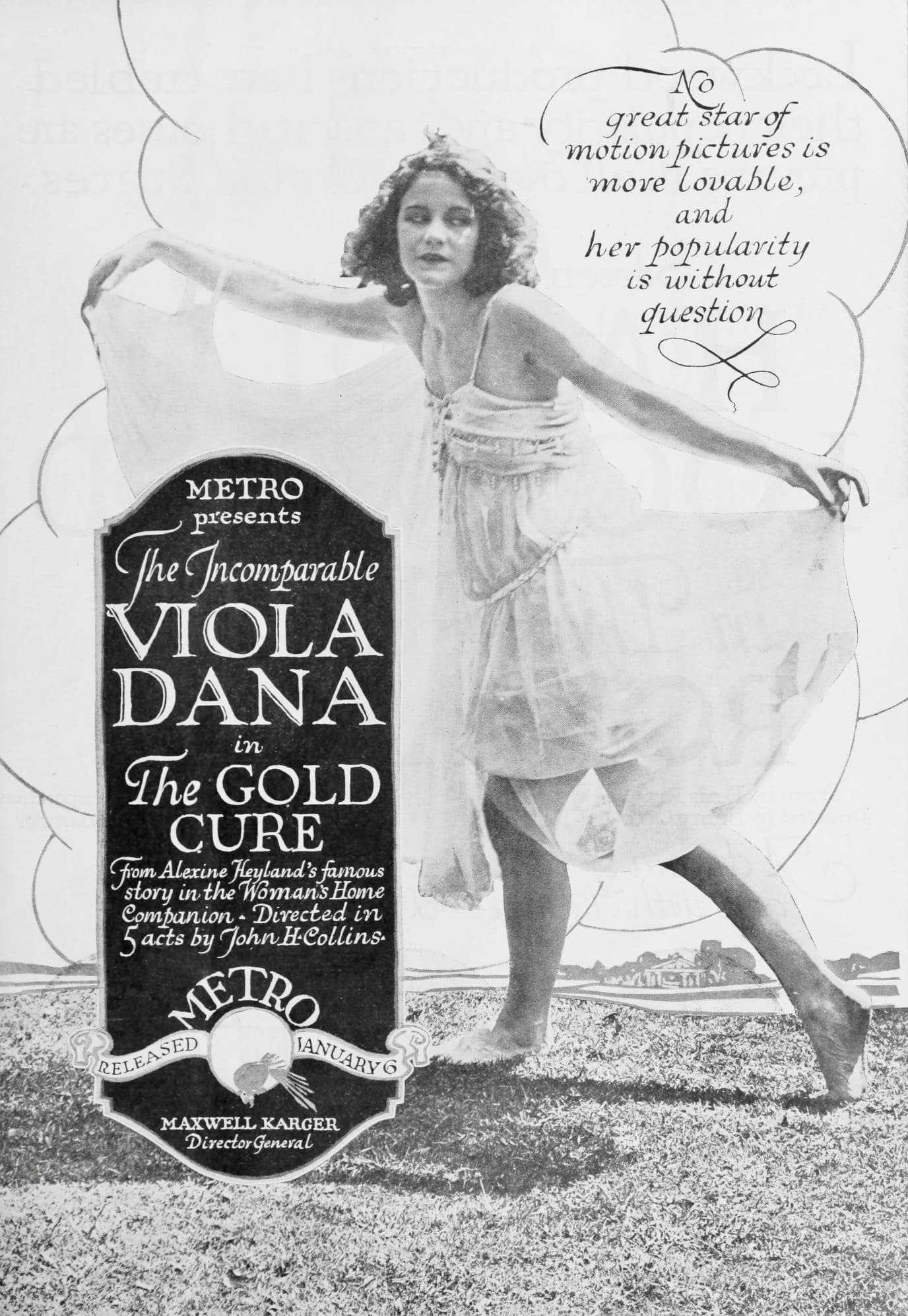 The Gold Cure poster – Cult Cinema