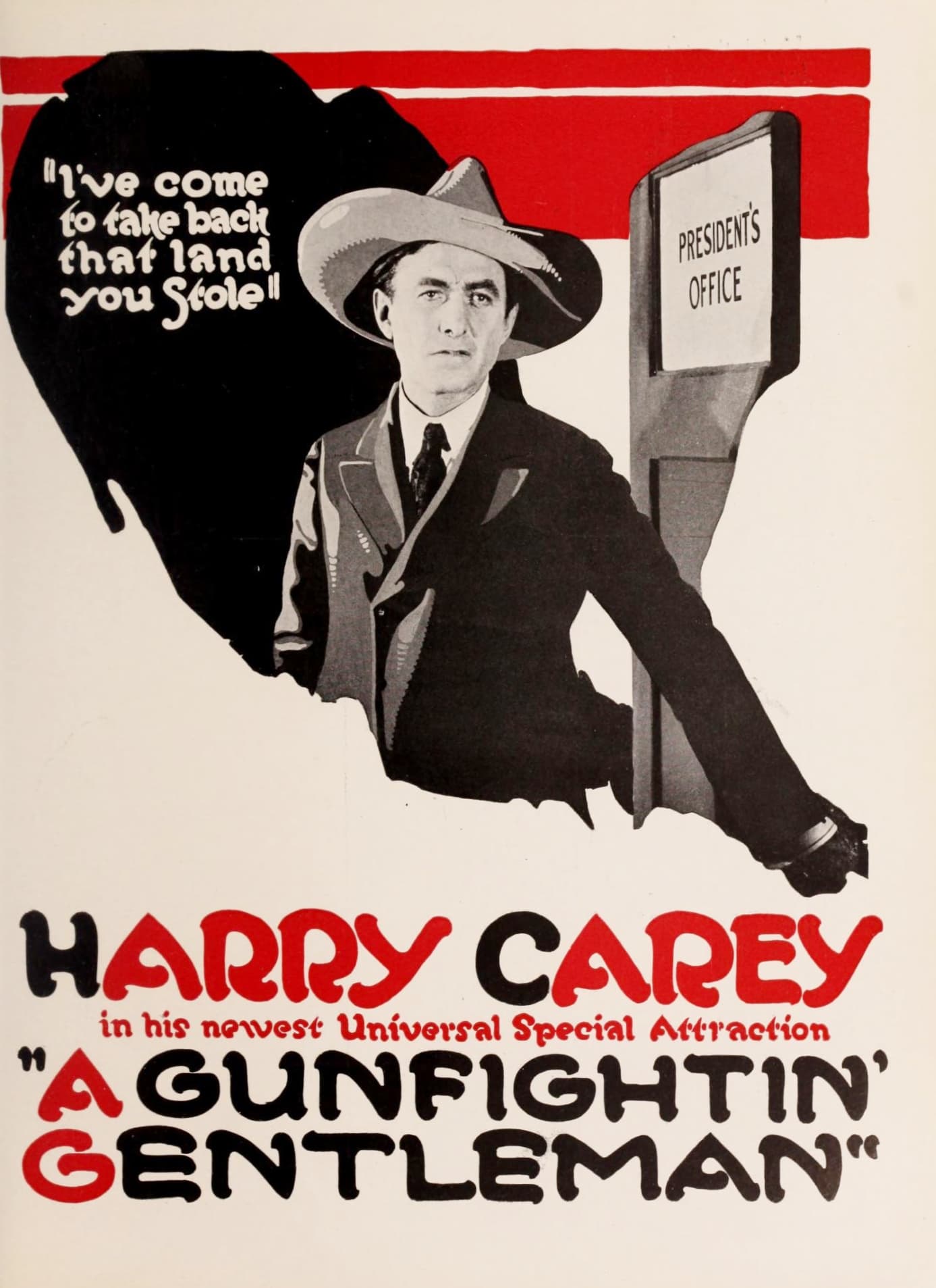 A Gun Fightin' Gentleman poster – Cult Cinema
