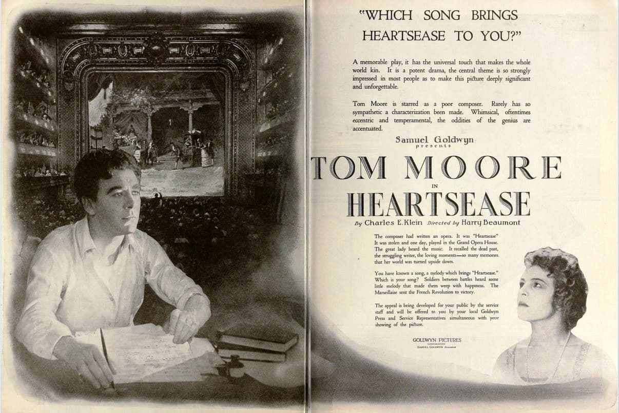 Heartsease (1919) film backdrop