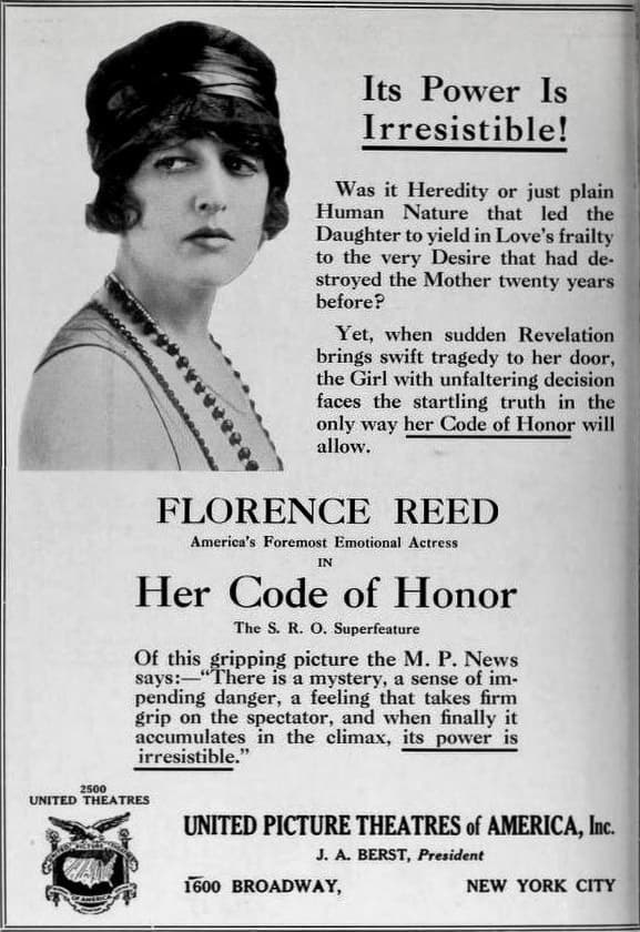 Her Code of Honor poster