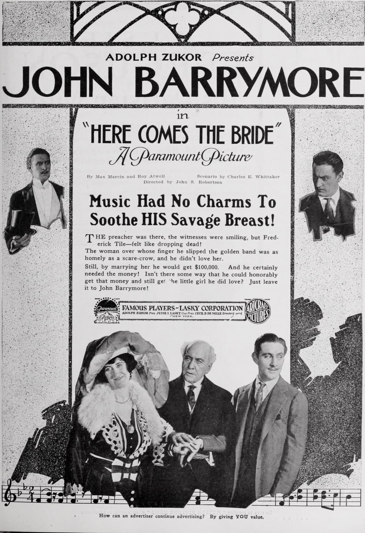 Here Comes the Bride poster