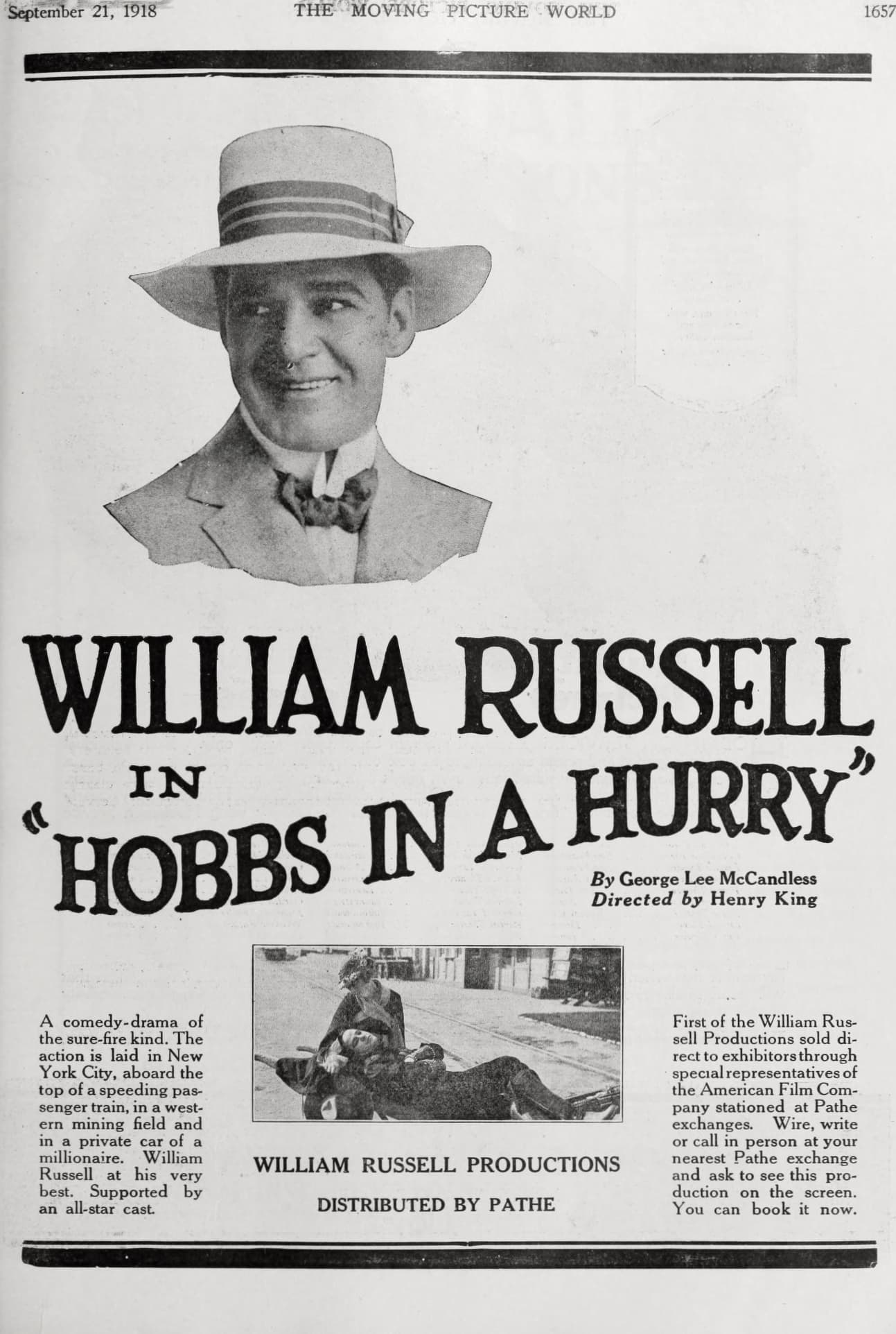 Hobbs in a Hurry poster