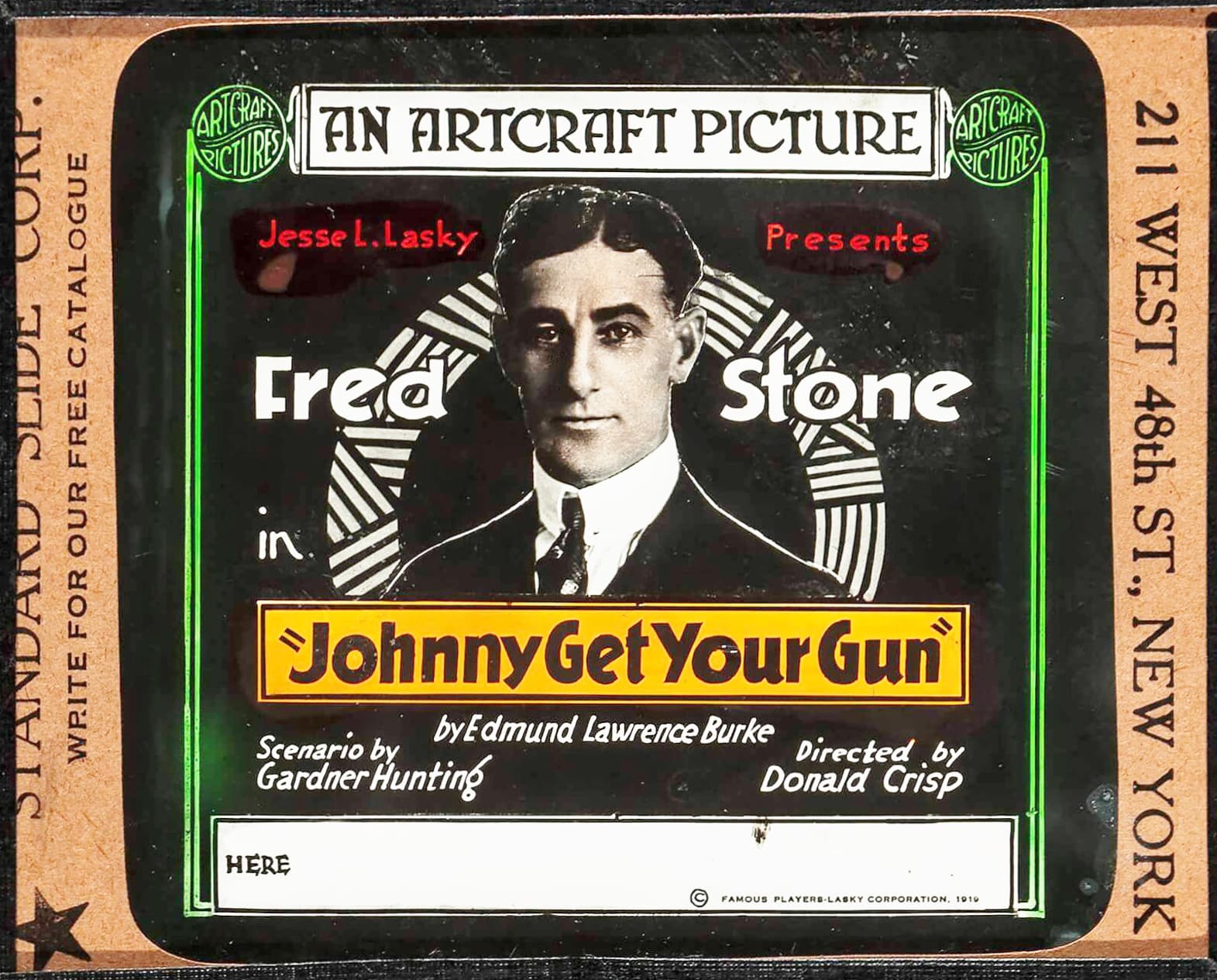 Johnny Get Your Gun (1919) film backdrop