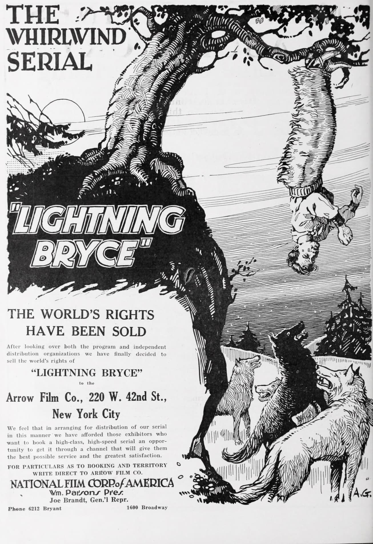 Lightning Bryce poster