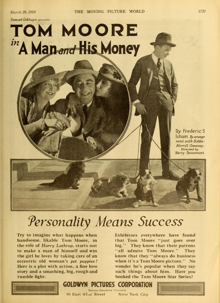 A Man and His Money poster