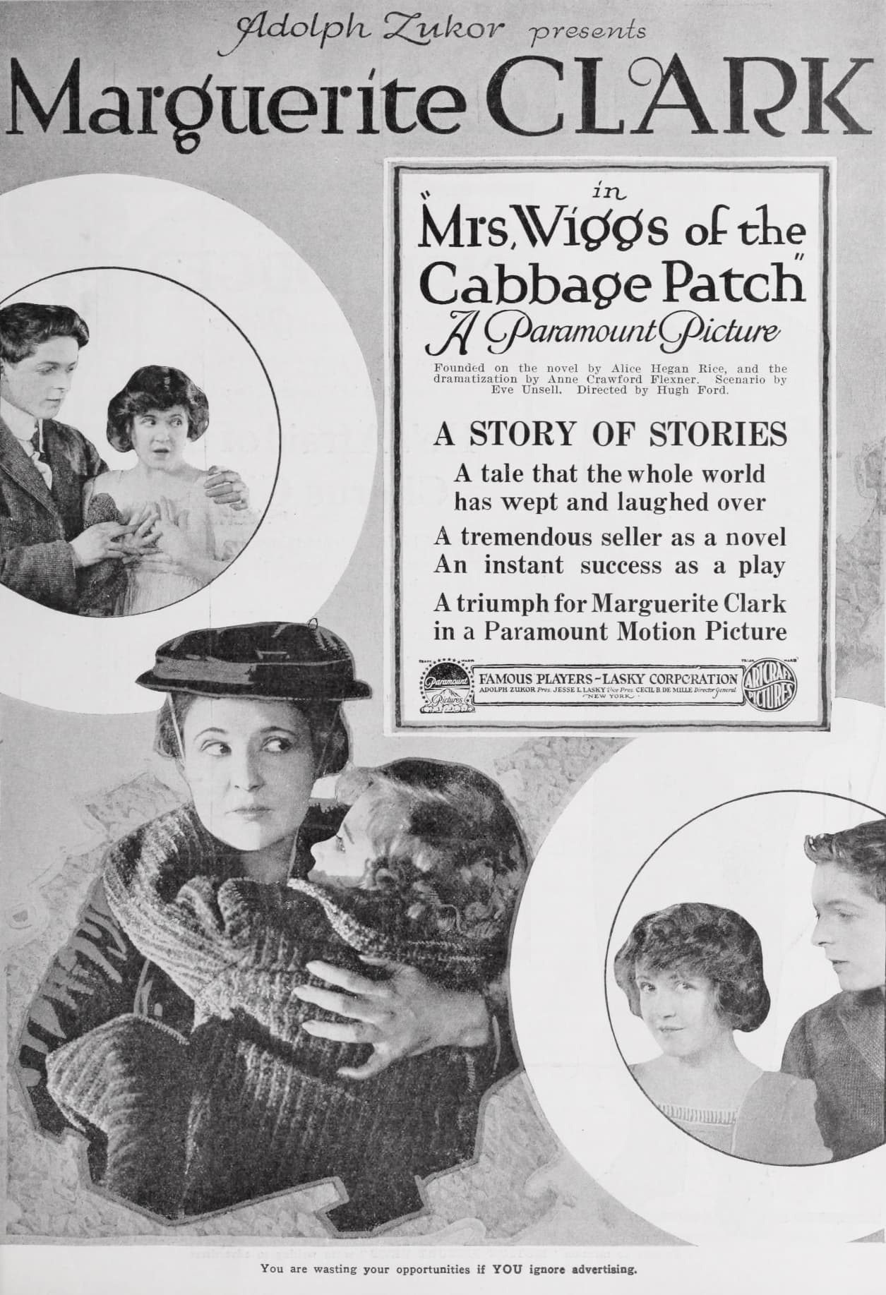 Mrs. Wiggs of the Cabbage Patch poster