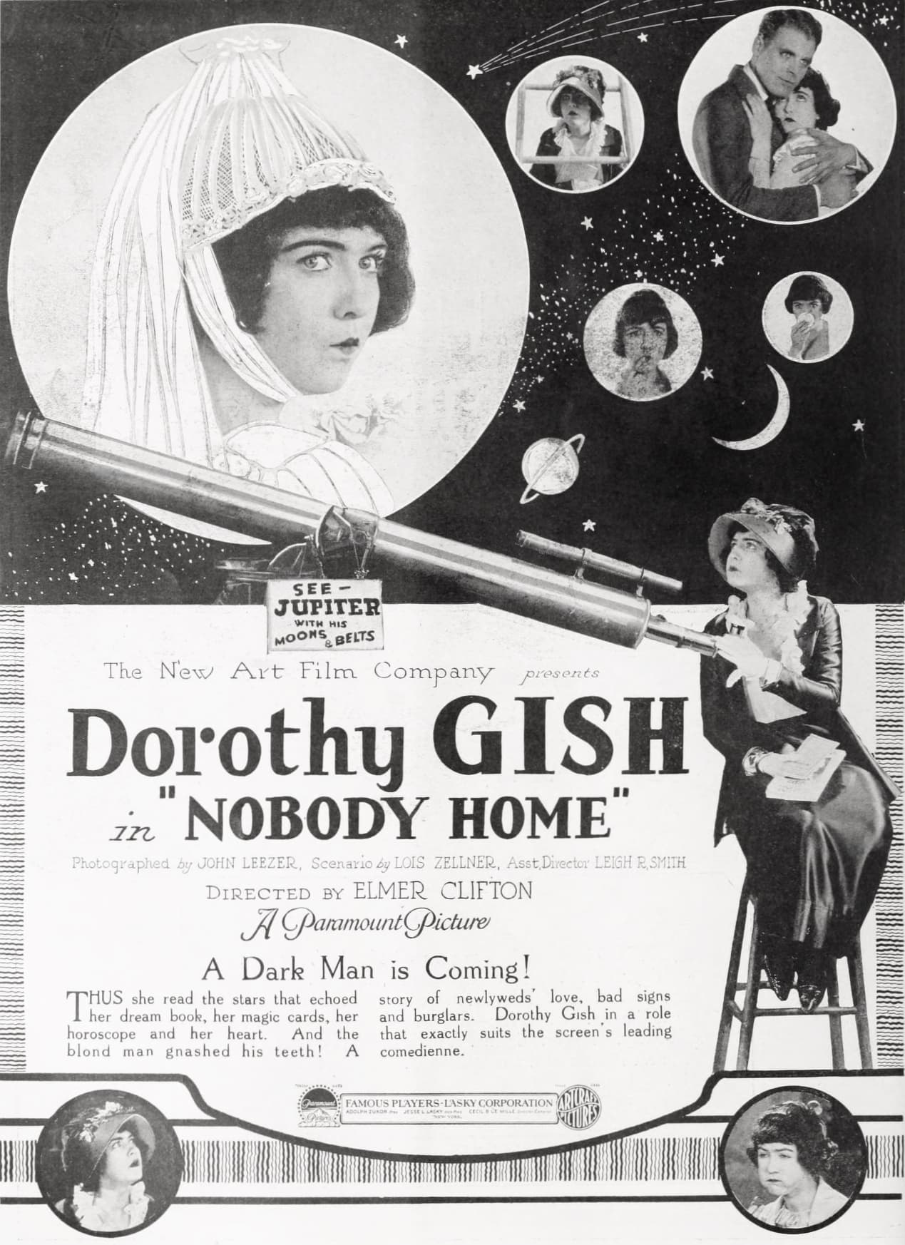 Nobody Home (1919) film backdrop
