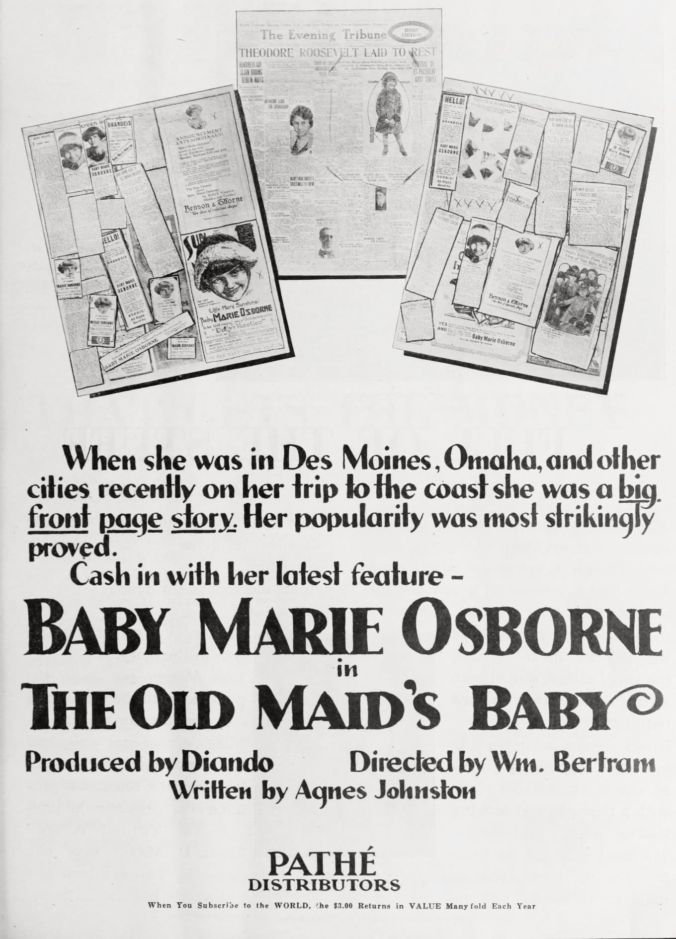 The Old Maid's Baby poster