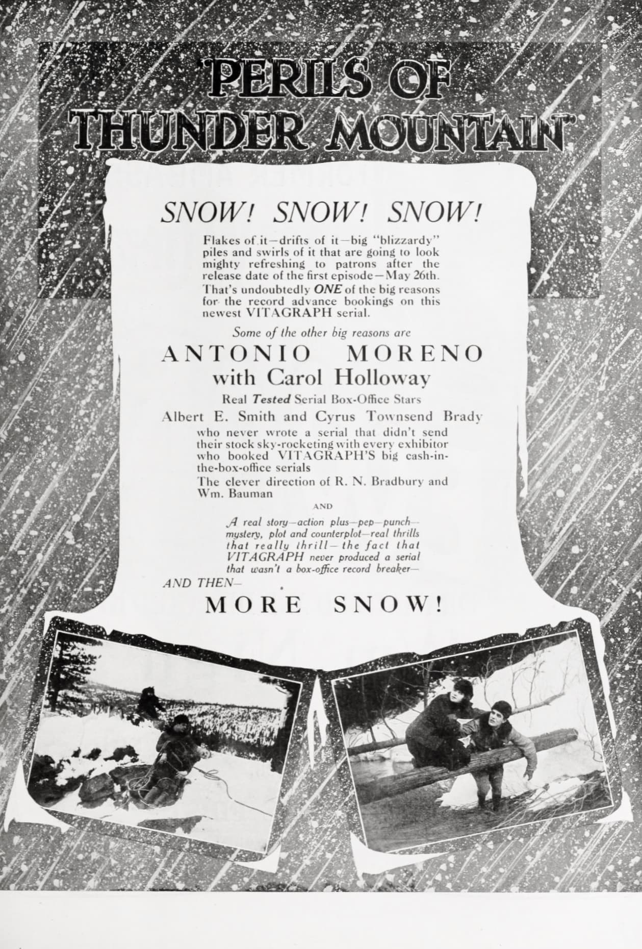 Perils of Thunder Mountain (1919) film backdrop