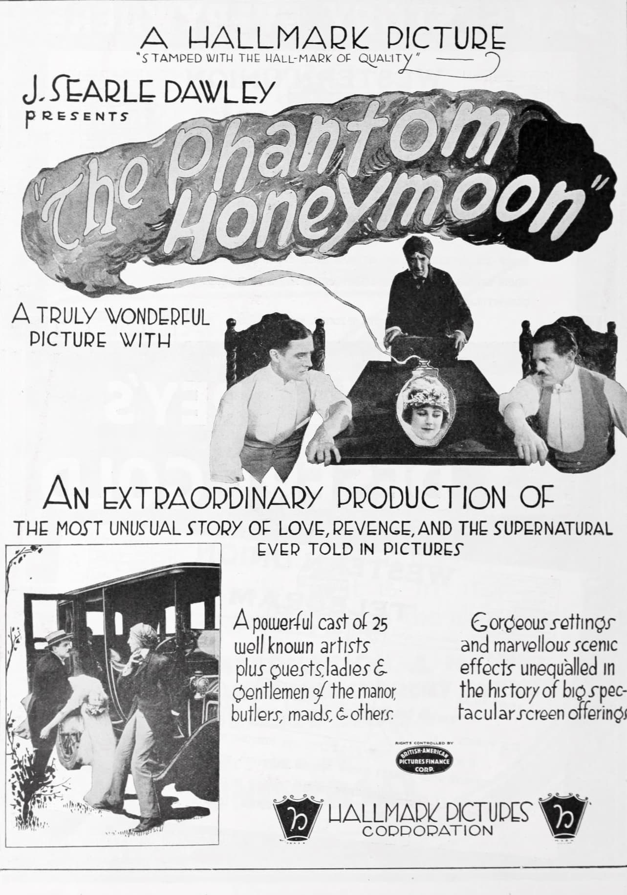 The Phantom Honeymoon poster – Cult Cinema