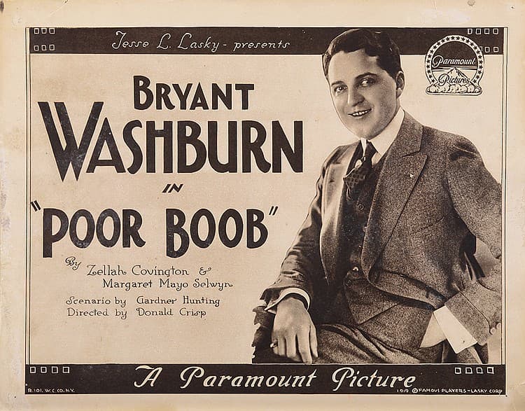 The Poor Boob poster