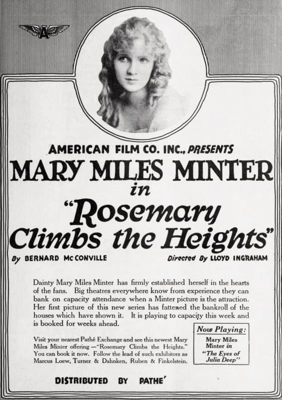 Rosemary Climbs the Heights poster