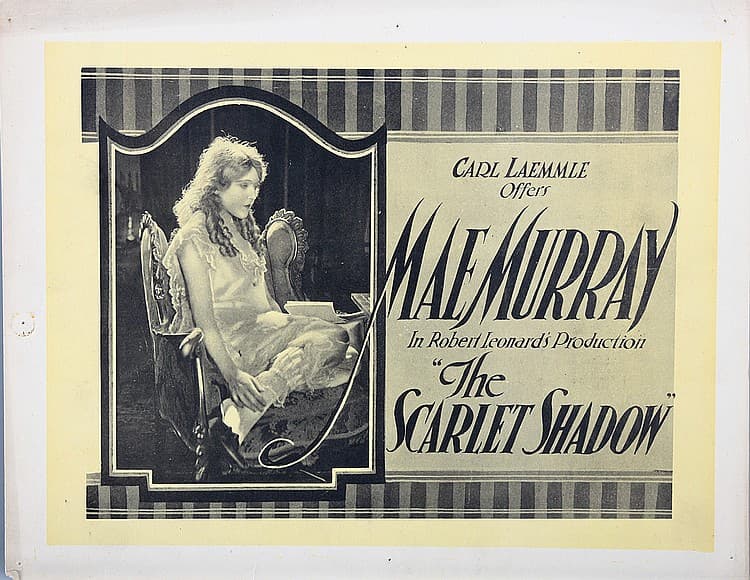 The Scarlet Shadow poster