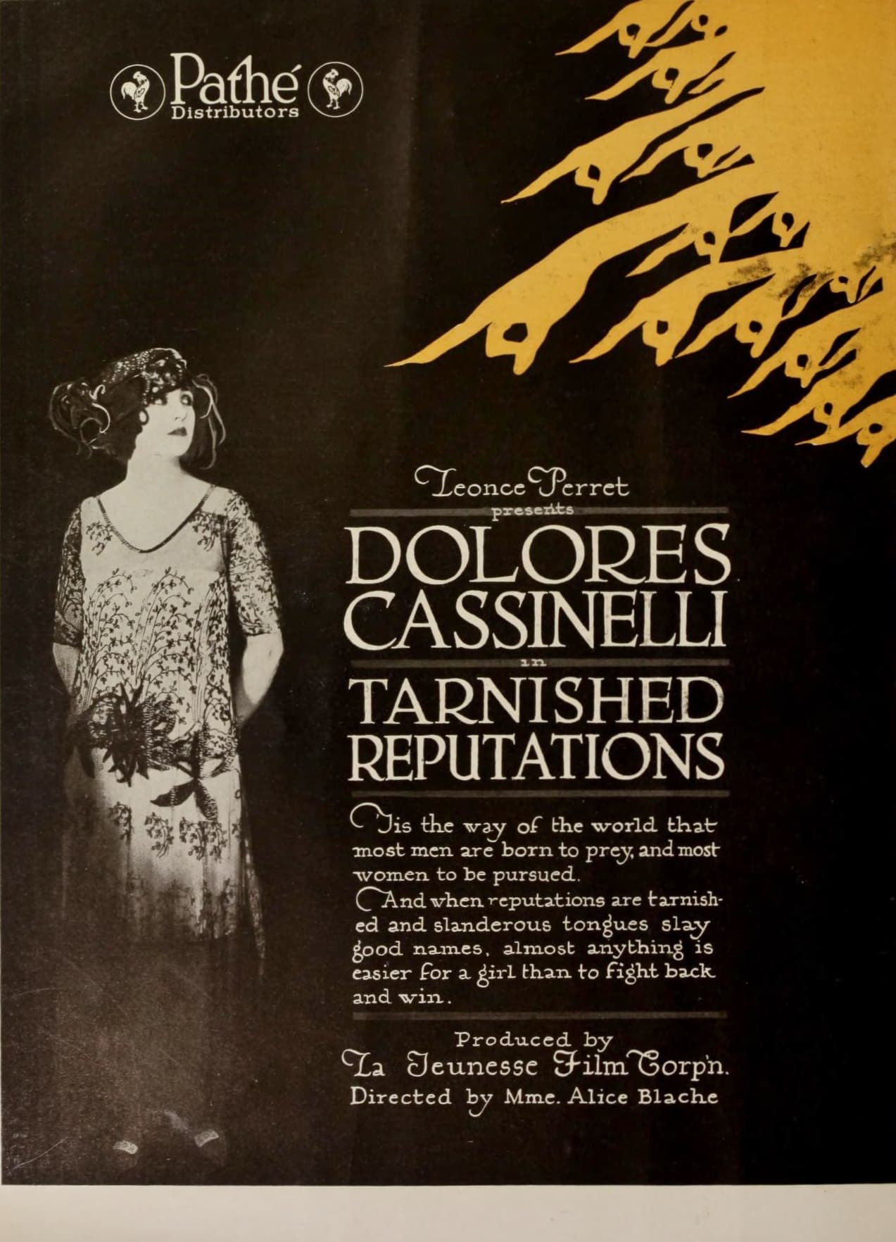 Tarnished Reputations (1920) film backdrop
