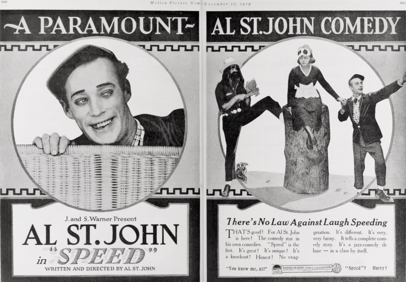 Speed (1919) film backdrop