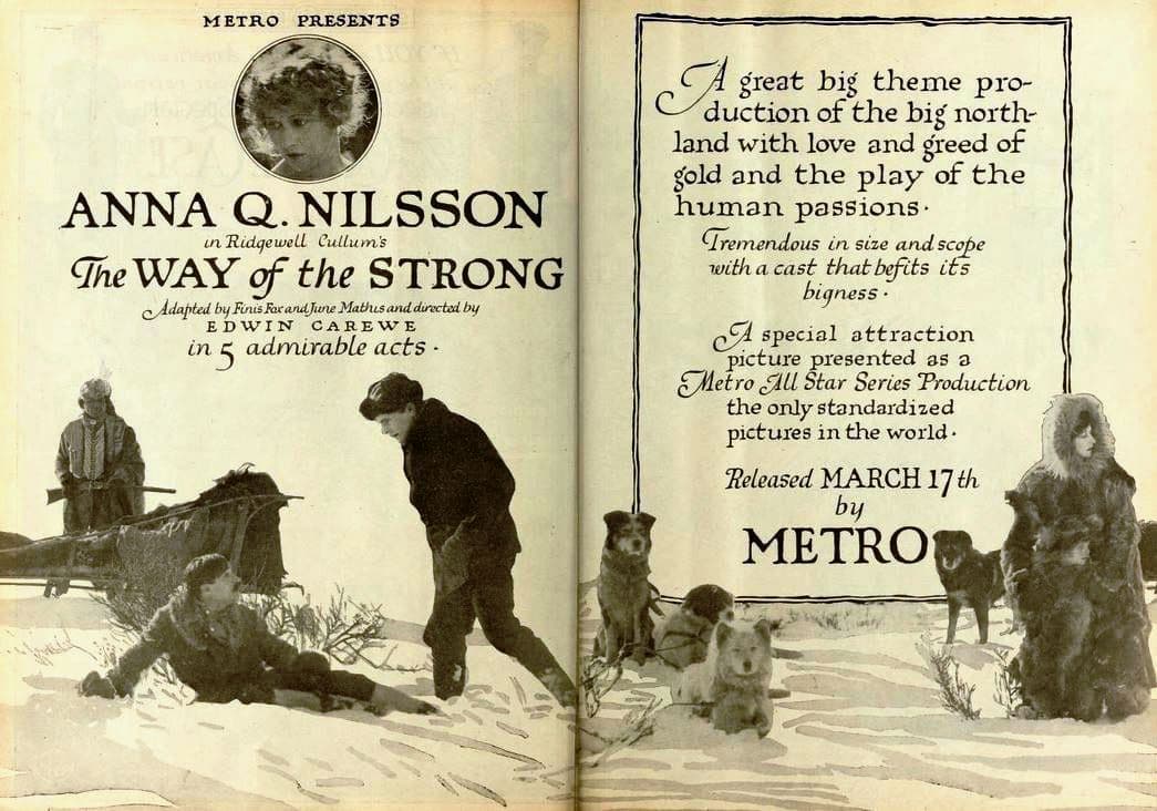 The Way of the Strong (1919) film backdrop
