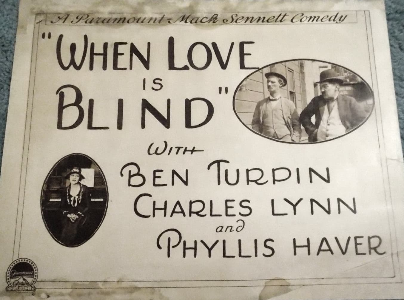 When Love Is Blind poster