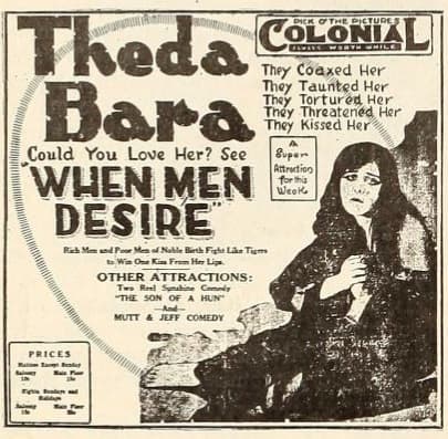 When Men Desire (1919) film backdrop