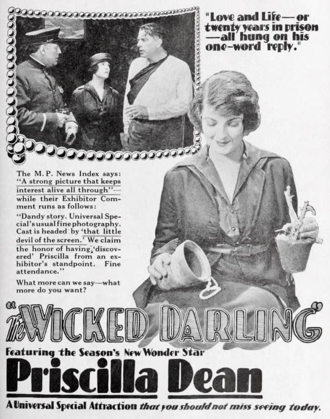 The Wicked Darling (1919) film backdrop