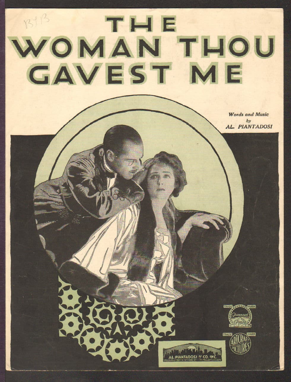 The Woman Thou Gavest Me (1919) film backdrop
