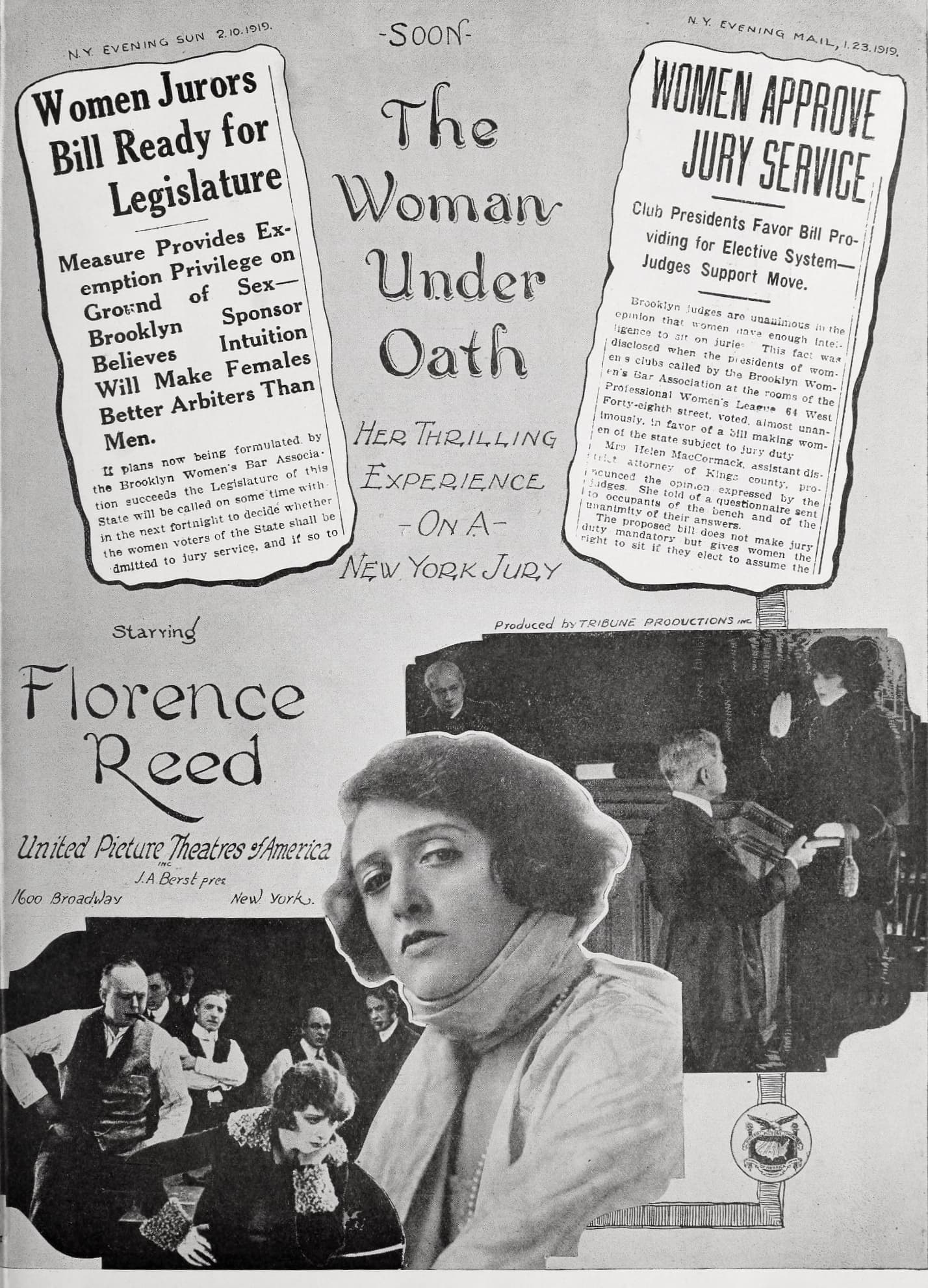 The Woman Under Oath poster