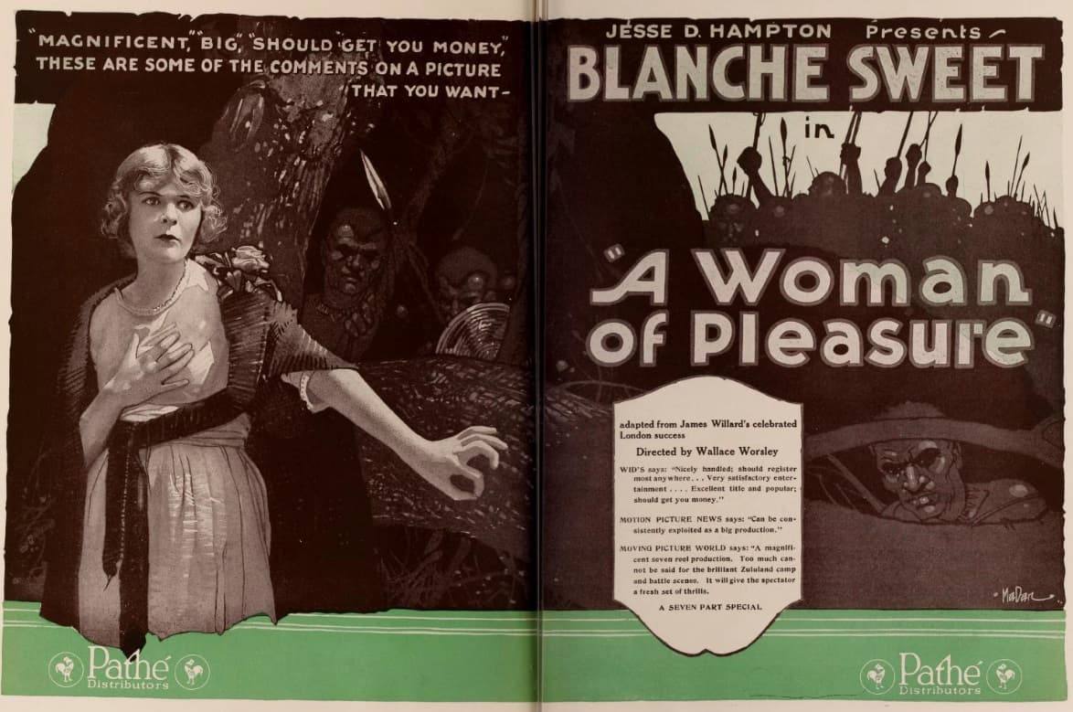 A Woman of Pleasure poster