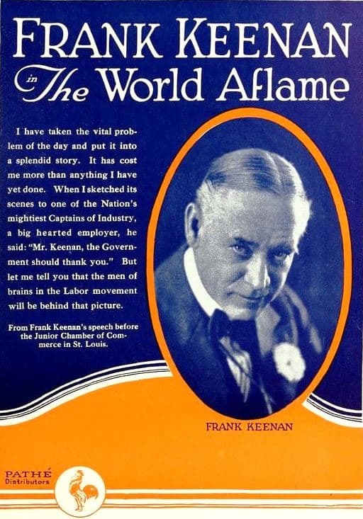 The World Aflame poster