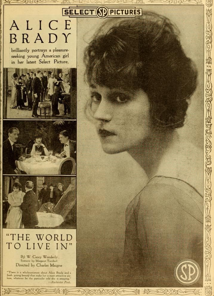 The World to Live In poster