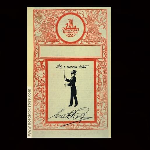 Åh, i morron kväll poster