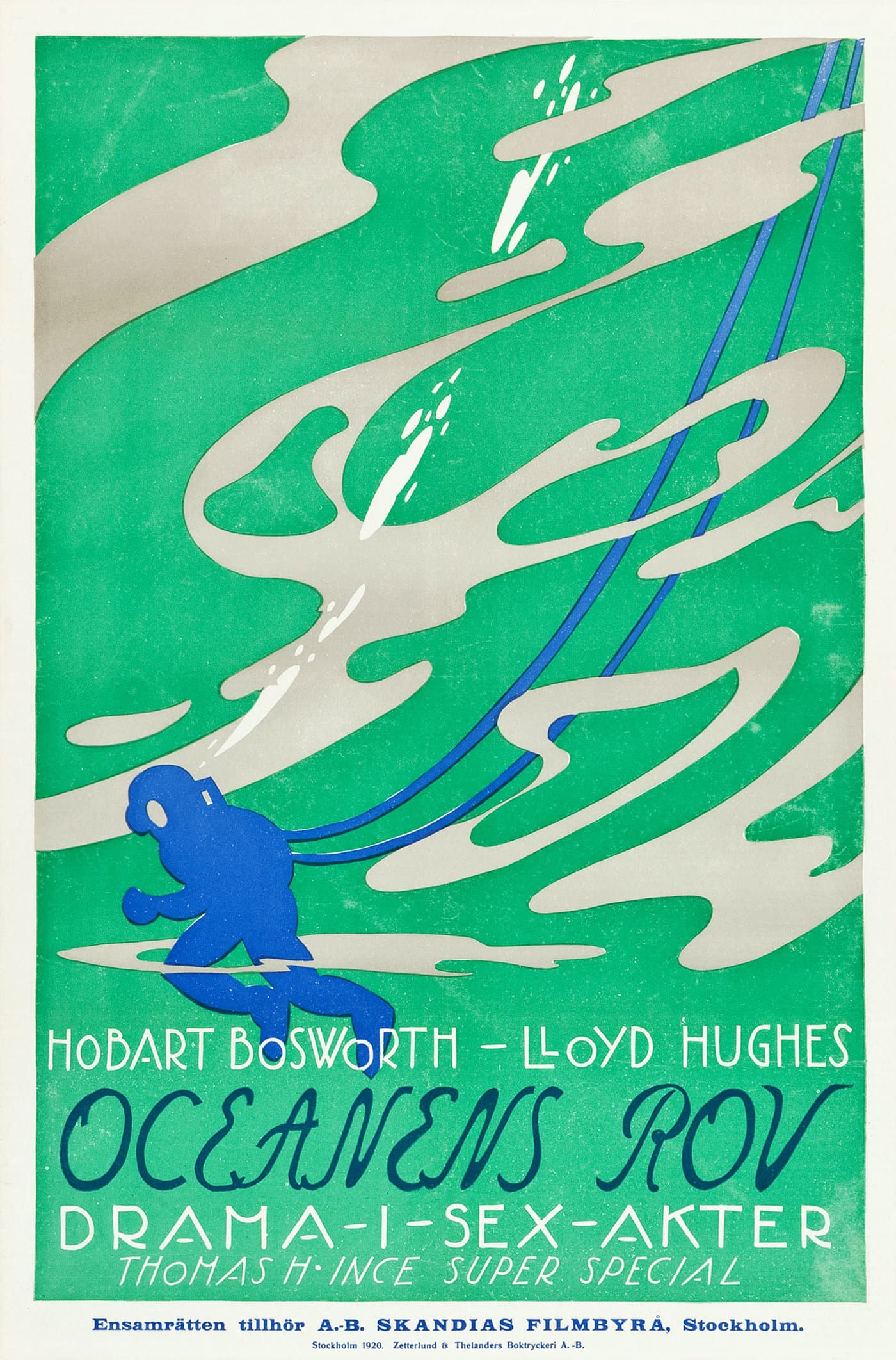 Below the Surface (1920) film backdrop