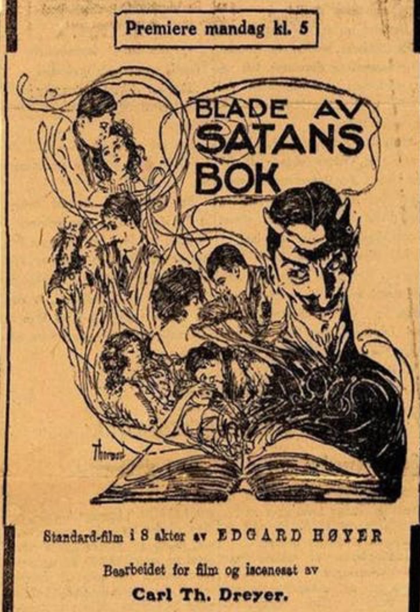 Leaves From Satan's Book (1920) film backdrop