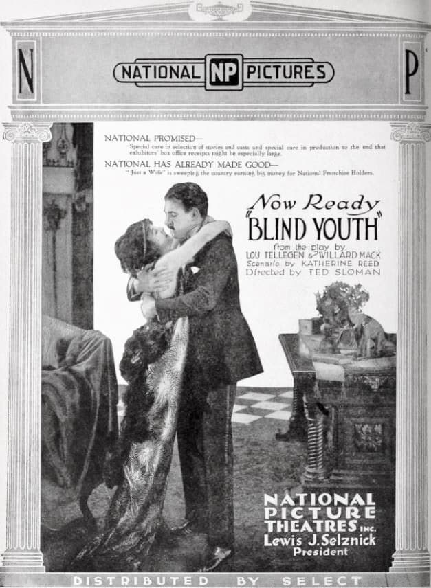 Blind Youth poster – Cult Cinema