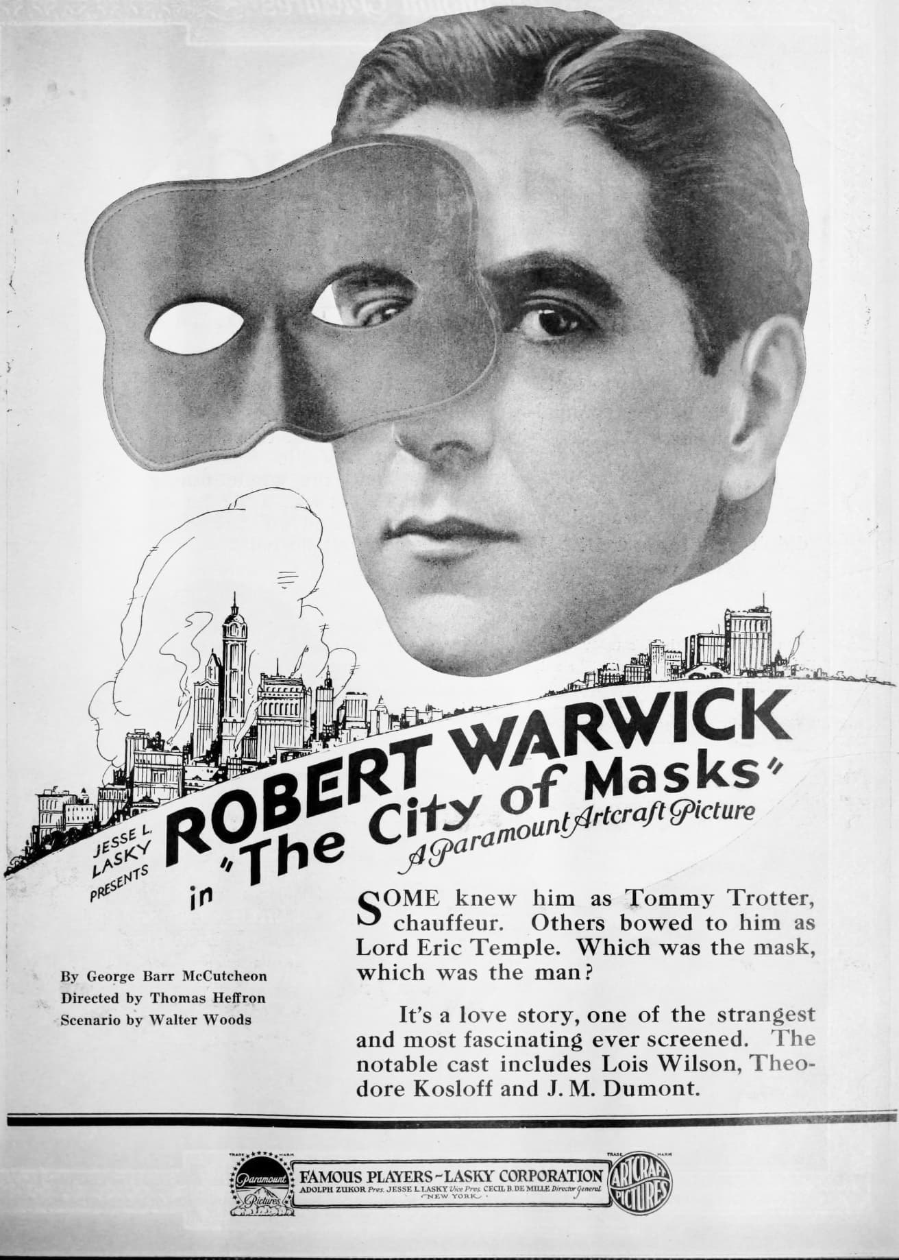 The City of Masks poster – Cult Cinema