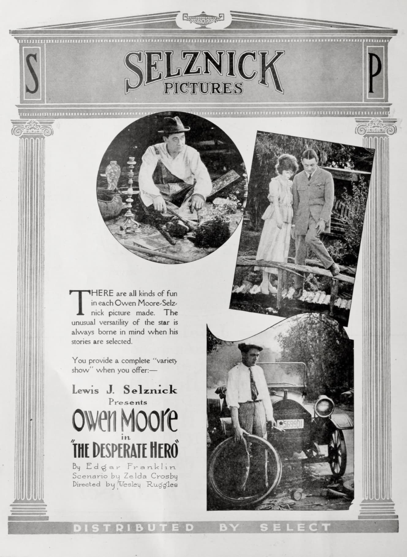 The Desperate Hero poster