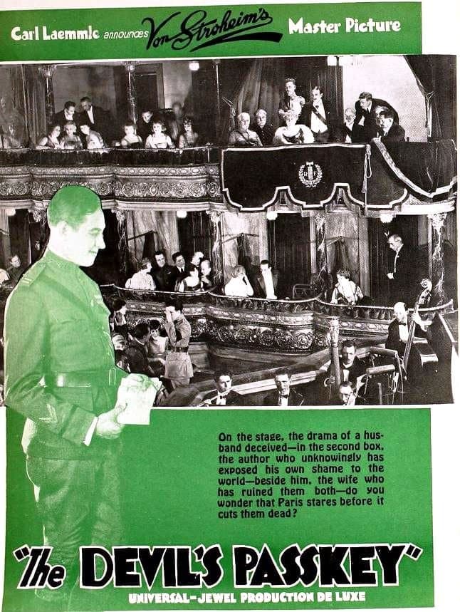 The Devil's Passkey poster – Cult Cinema