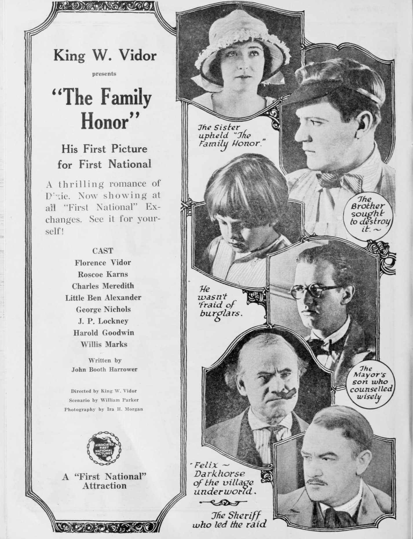 The Family Honor poster – Cult Cinema