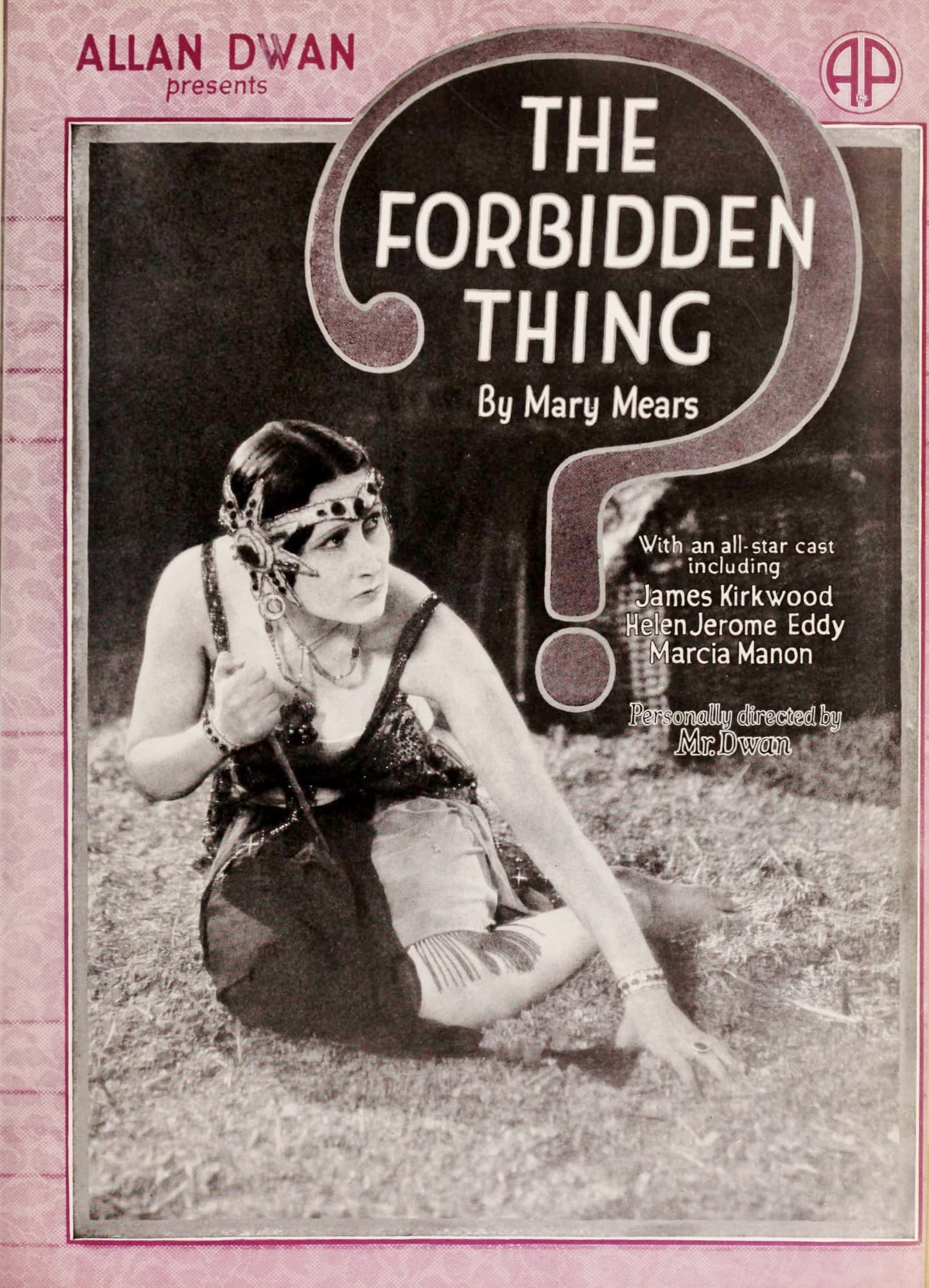 The Forbidden Thing poster