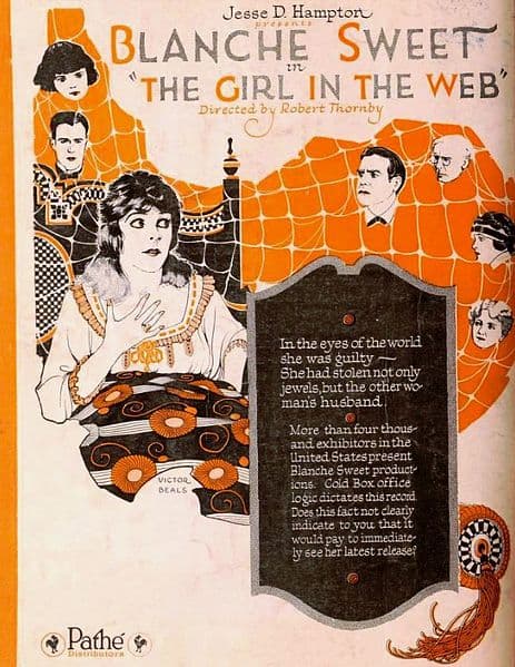 The Girl in the Web poster