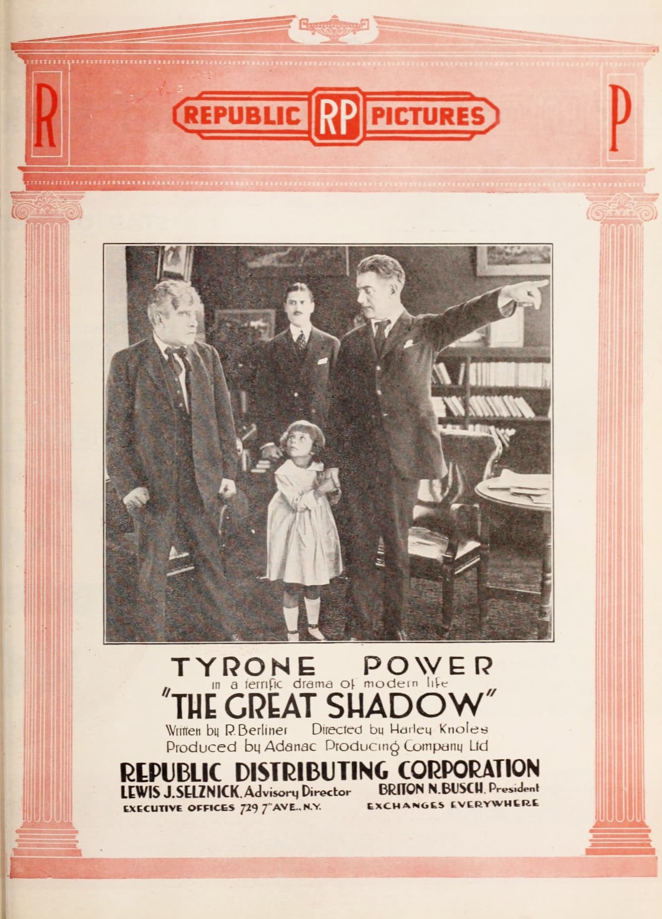 The Great Shadow poster – Cult Cinema