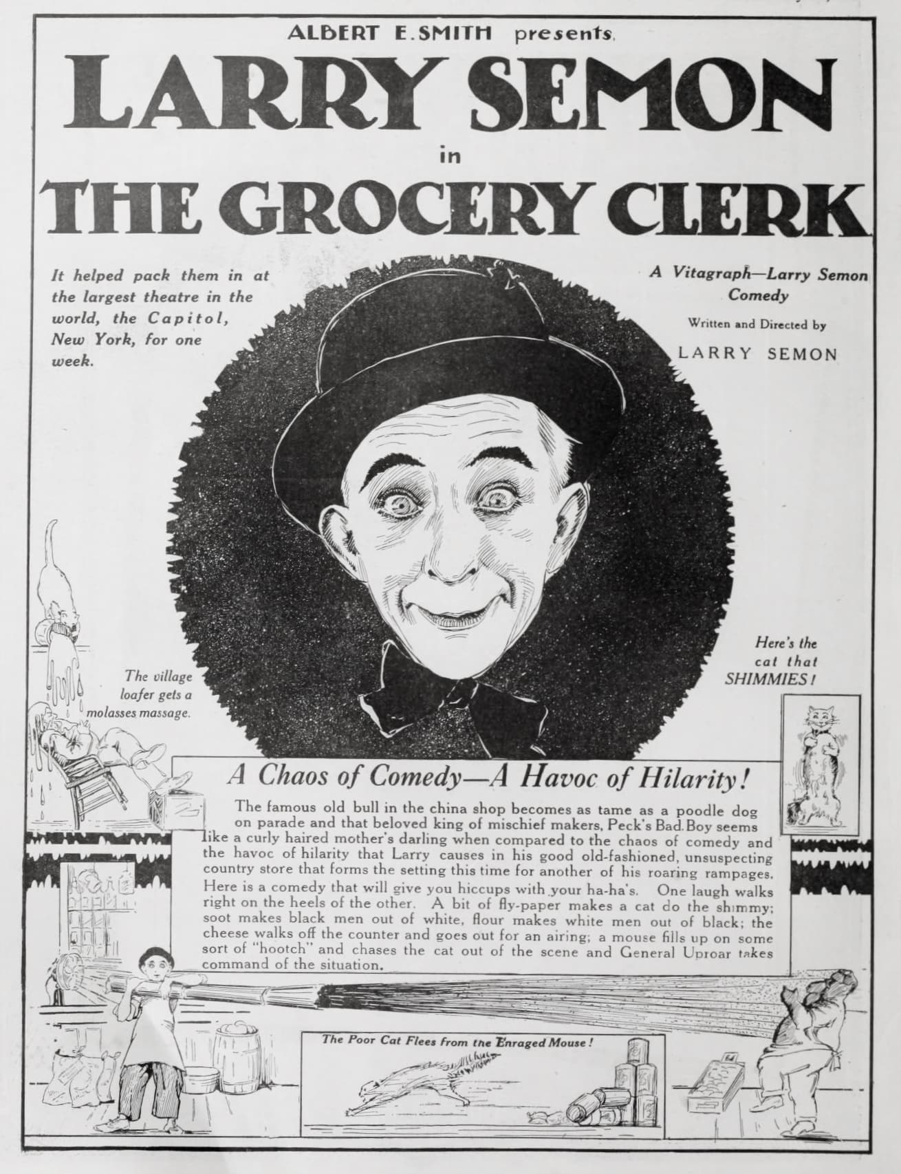 The Grocery Clerk poster
