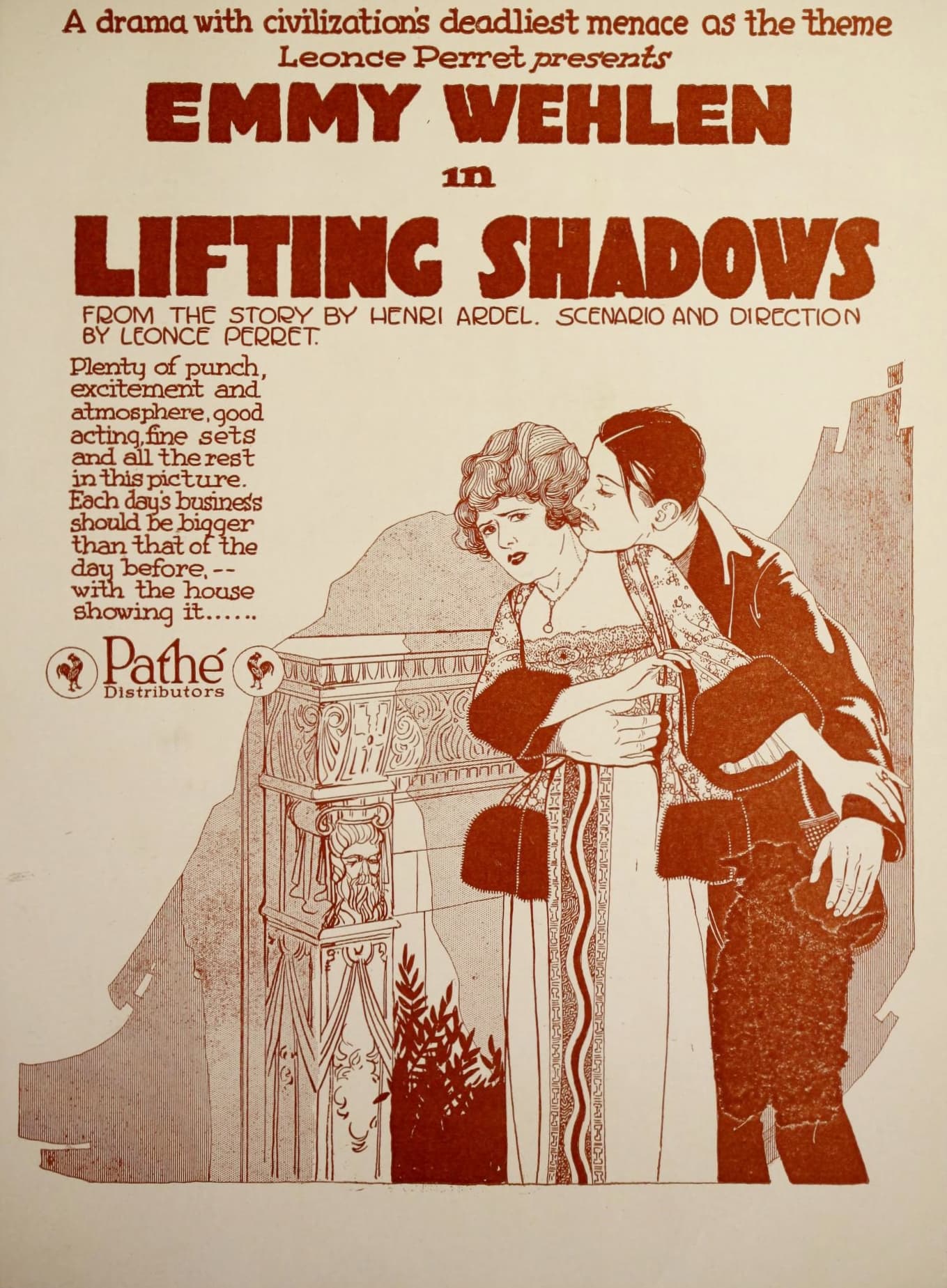 Lifting Shadows (1920) film backdrop